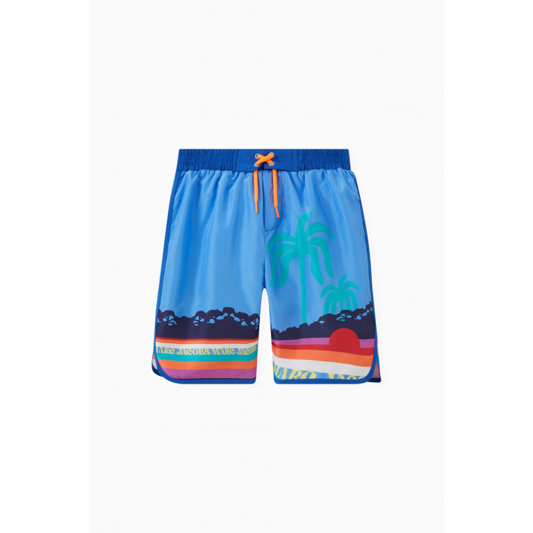 Marc Jacobs - Beach Print Swim Shorts in Nylon