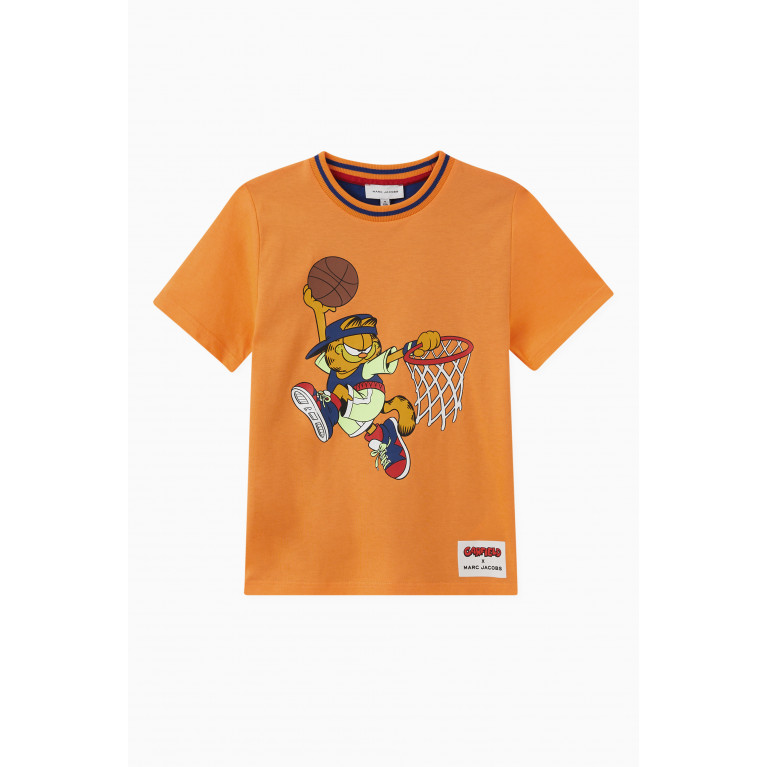 Marc Jacobs - x Garfield Graphic Print T-shirt in Cotton Jersey