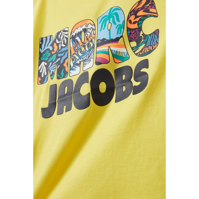 Marc Jacobs - Logo T-shirt in Cotton Yellow