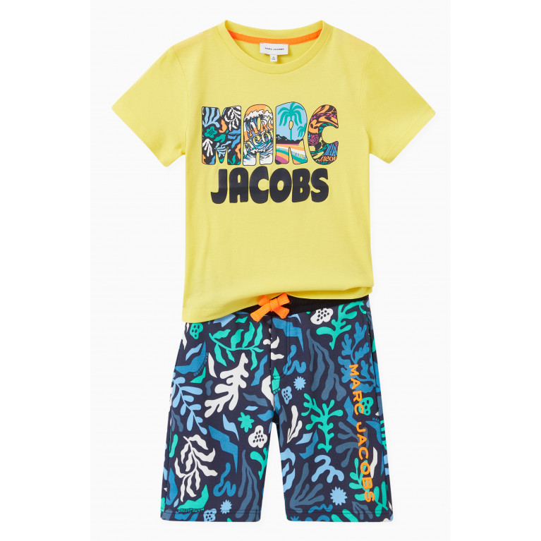 Marc Jacobs - Logo T-shirt in Cotton Yellow