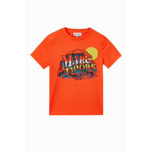 Marc Jacobs - Logo Print T-shirt in Cotton