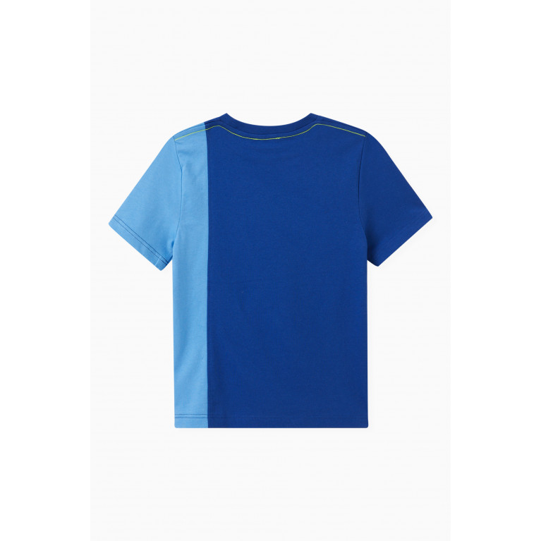 Marc Jacobs - Colourblocked Logo T-shirt in Cotton Jersey