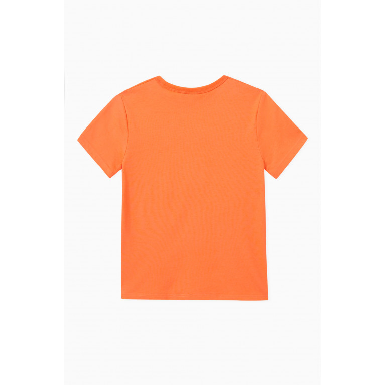 Marc Jacobs - Logo T-shirt in Cotton Orange
