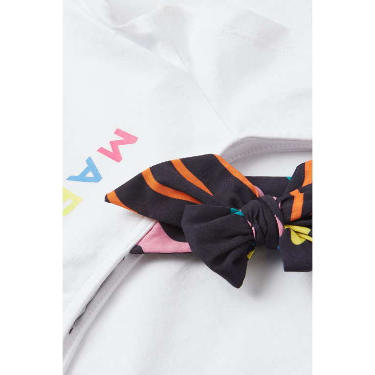 Marc Jacobs - Logo Bow T-shirt in Cotton