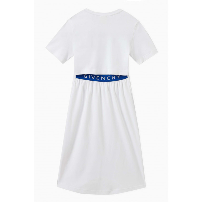 Givenchy - Logo-embroidered Cut-out Midi Dress in Cotton-jersey