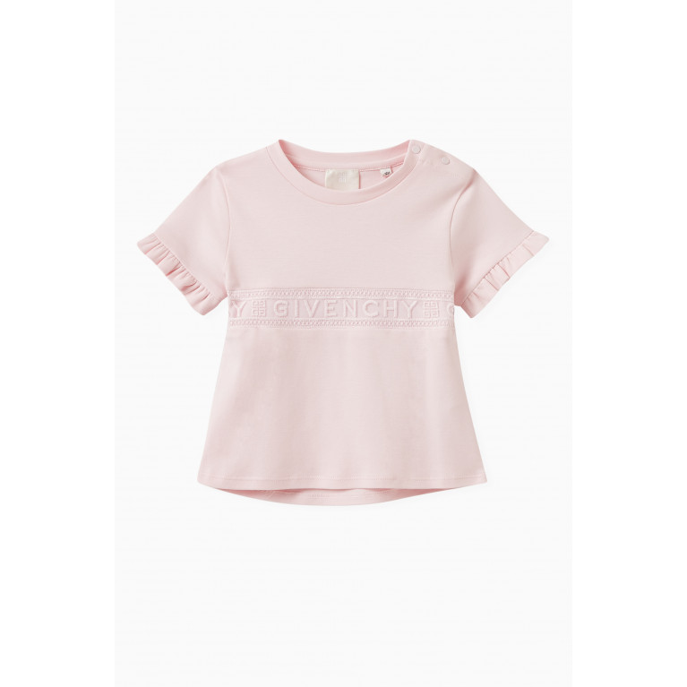 Givenchy - Logo-embroidered T-shirt in Cotton-jersey
