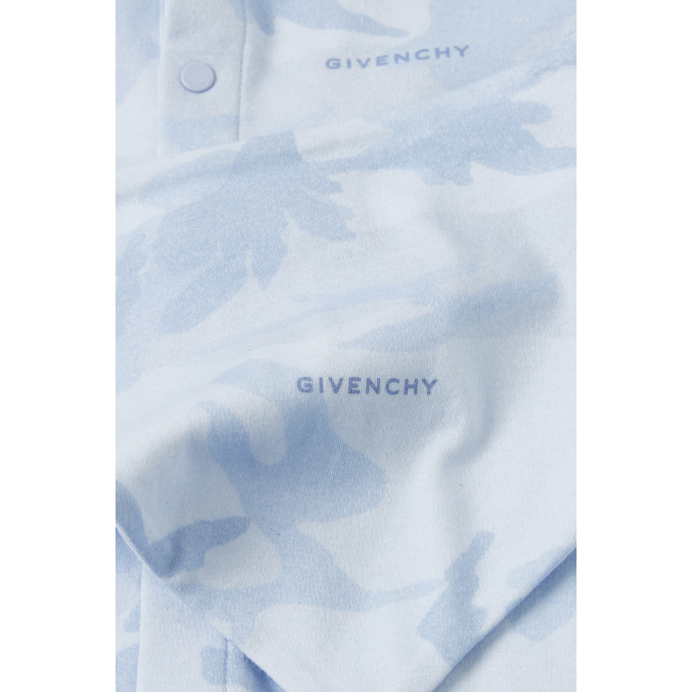 Givenchy - Camouflage-print Logo Romper Set in Cotton