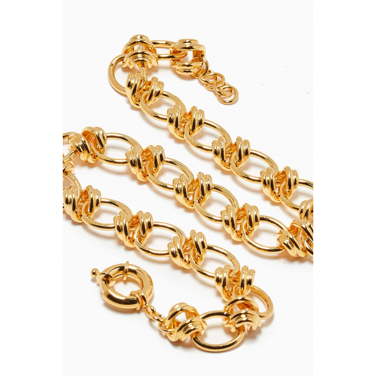 Destree - Elizabeth Chain Necklace in Gold-plated Metal