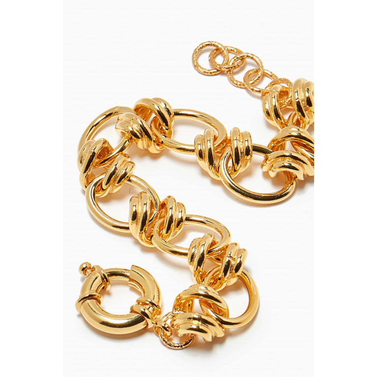 Destree - Elizabeth Chain Bracelet in Gold-plated Metal
