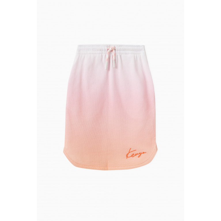 KENZO KIDS - Ombré Skirt in Cotton