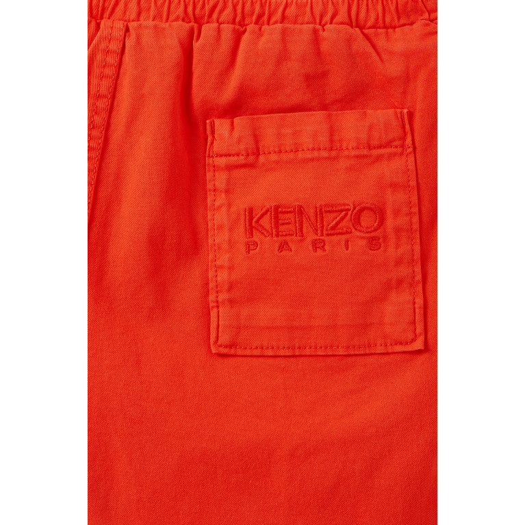 KENZO KIDS - Bermuda Shorts in Cotton