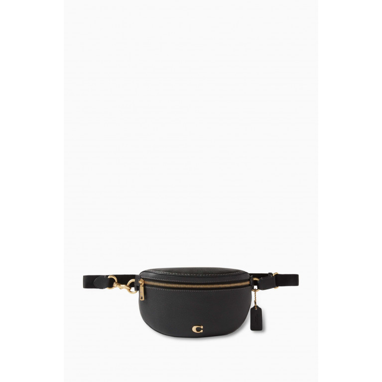 Coach - Bethany Belt Bag in Pebbled Leather Black