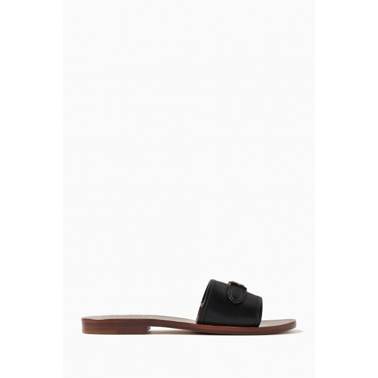 Coach - Ina Flat Sandals in Leather