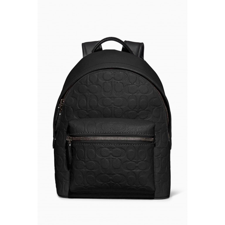 Coach - Charter Backpack 24 in Signature Leather