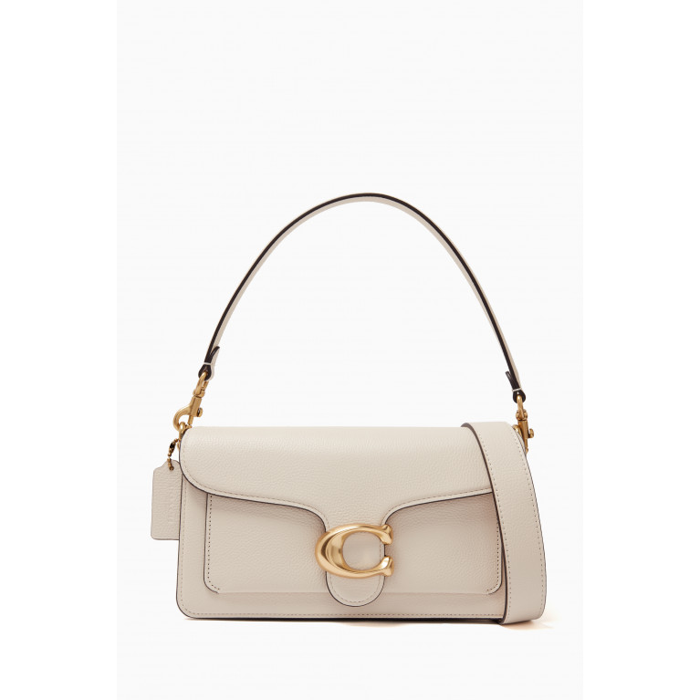 Coach - Tabby Shoulder Bag in Pebbled Leather White