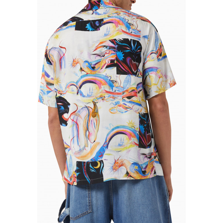 Aries - Panthera Hawaiian Shirt in Rayon