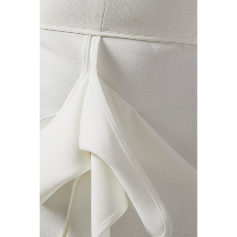 Matičevski - Denote Dress in Crêpe White