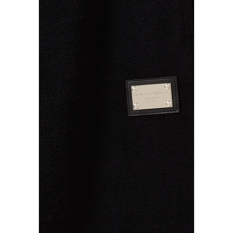 Dolce & Gabbana - Logo-badge Sweatpants in Cotton Terrycloth