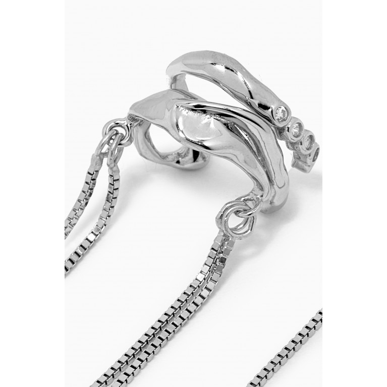The Jewels Jar - Camilla Cuff Earring in Sterling Silver