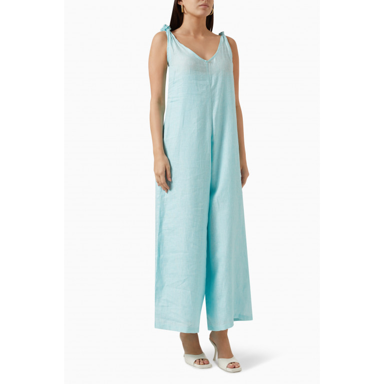 Bambah Boutique - Tulum Layered Jumpsuit in Linen