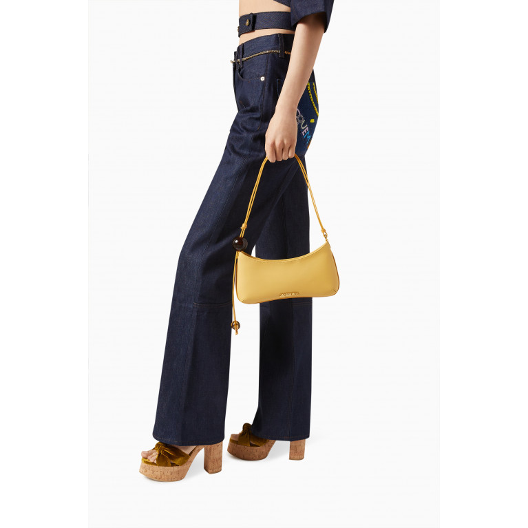 Jacquemus - Le Bisou Perle Zip Shoulder Bag in Leather