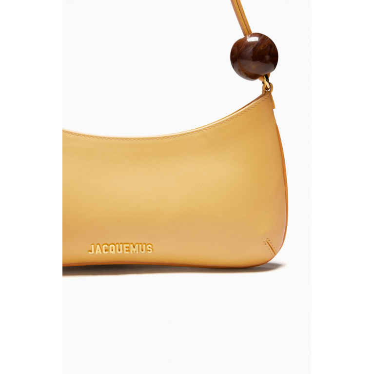 Jacquemus - Le Bisou Perle Zip Shoulder Bag in Leather