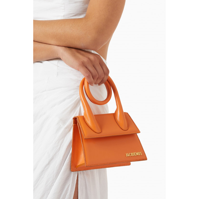 Jacquemus - Le Chiquito Noeud Bag in Leather