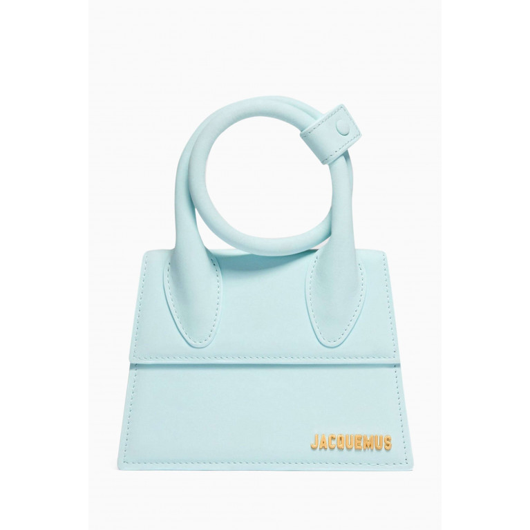 Jacquemus - Le Chiquito Noeud Tote Bag in Smooth Cowskin Leather