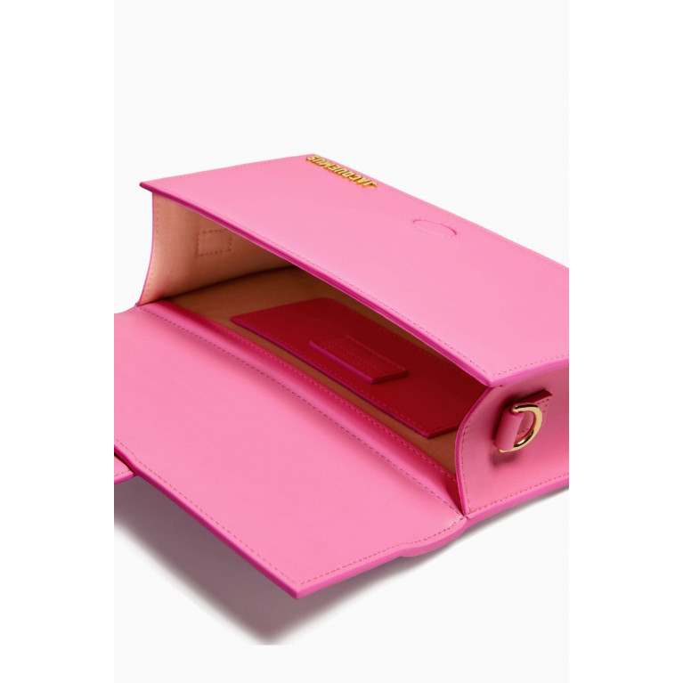 Jacquemus - Le Grand Bambino Shoulder Bag in Leather Pink