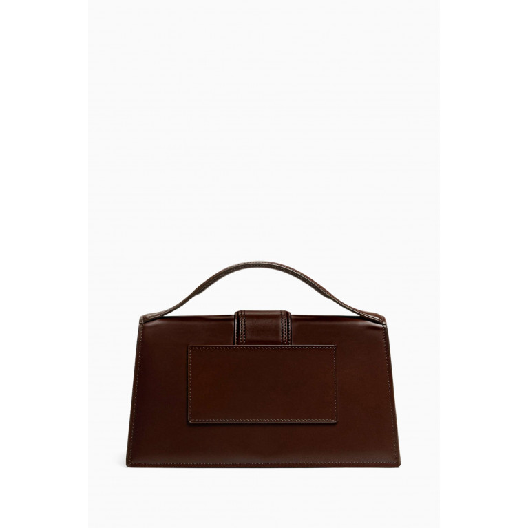 Jacquemus - Le Grand Bambino Shoulder Bag in Leather Brown