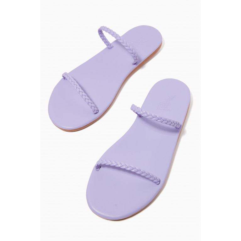 Ancient Greek Sandals - Aprilia Sandals in Napa Purple
