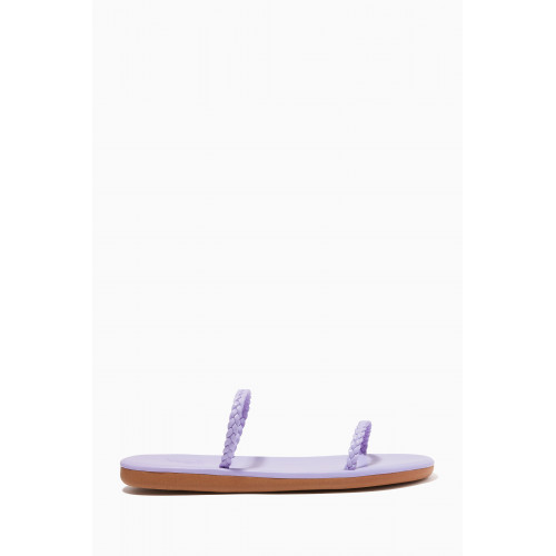 Ancient Greek Sandals - Aprilia Sandals in Napa Purple