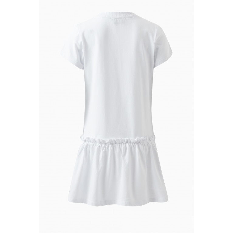 Moschino - Teddy Bear-print T-shirt Dress in Cotton