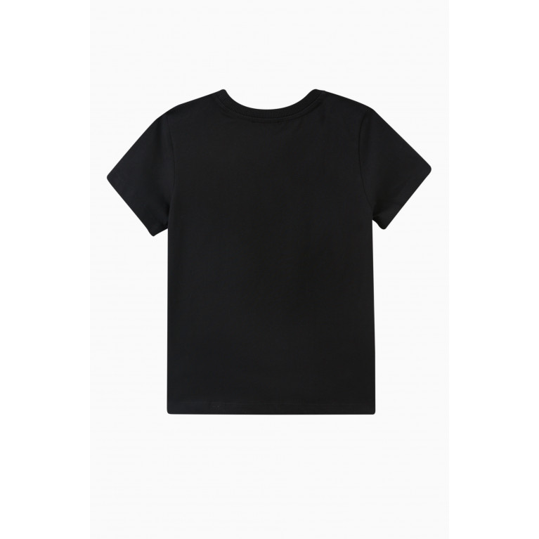 Moschino - Teddy Print T-shirt in Cotton Black
