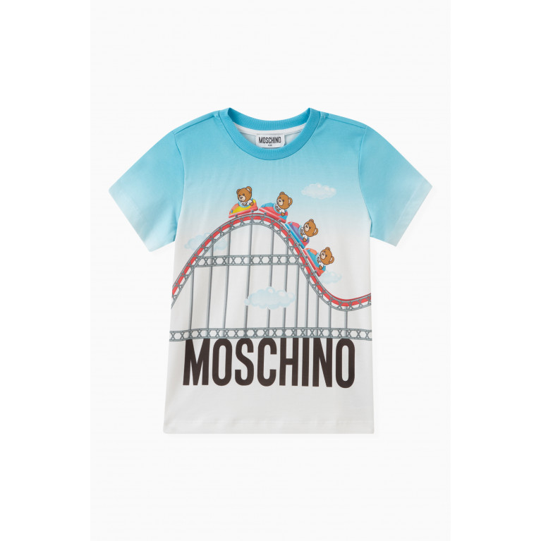 Moschino - Graphic-print T-shirt in Cotton