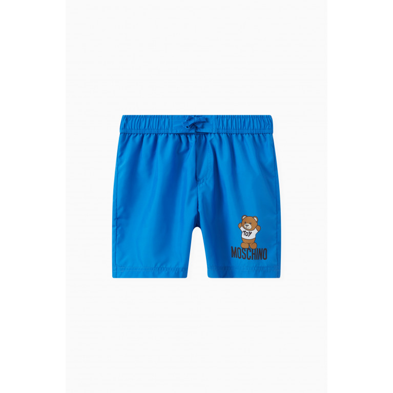 Moschino - Teddy Bear Swim Shorts in Polyester
