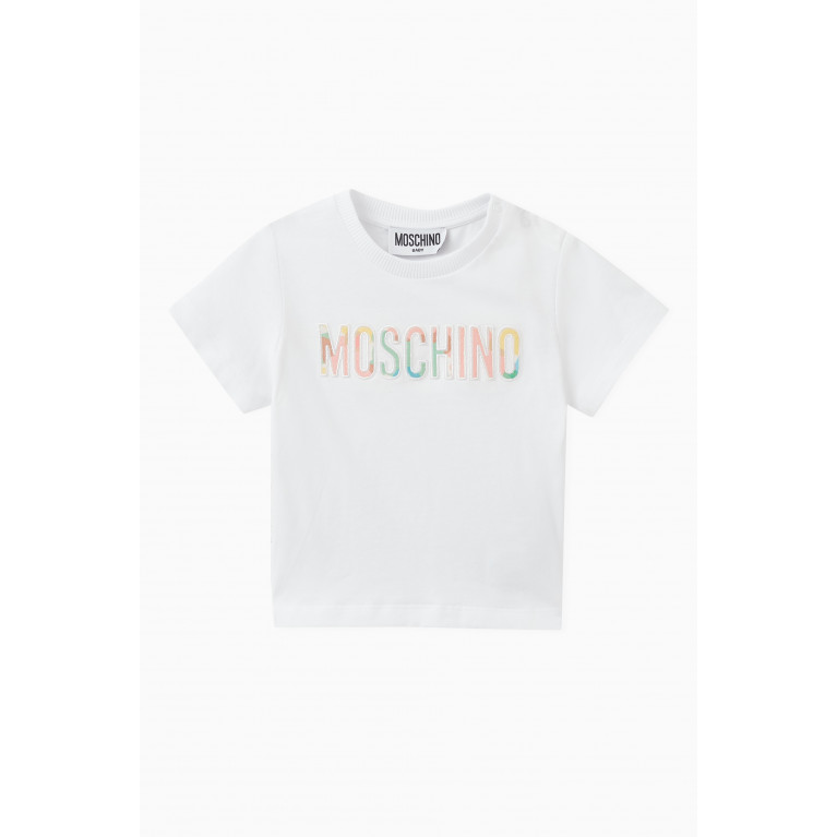 Moschino - Logo T-shirt in Cotton