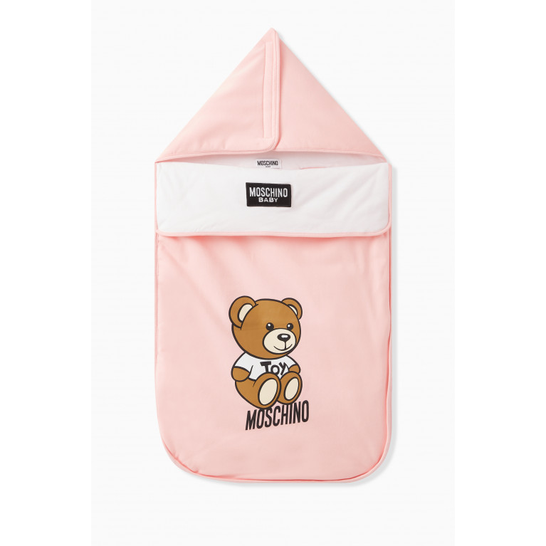 Moschino - Teddy Bear Sleeping Nest in Cotton Pink