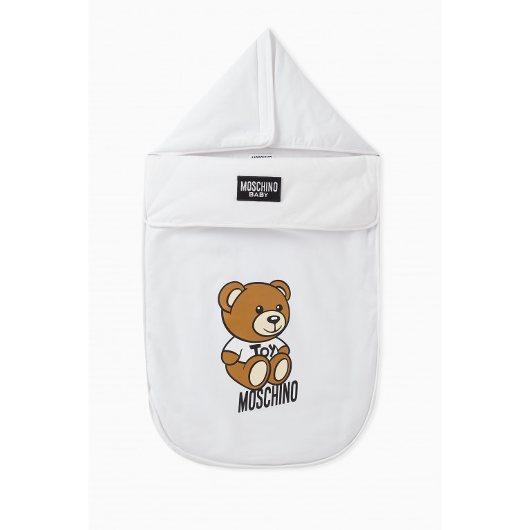 Moschino - Teddy Bear Sleeping Nest in Cotton White