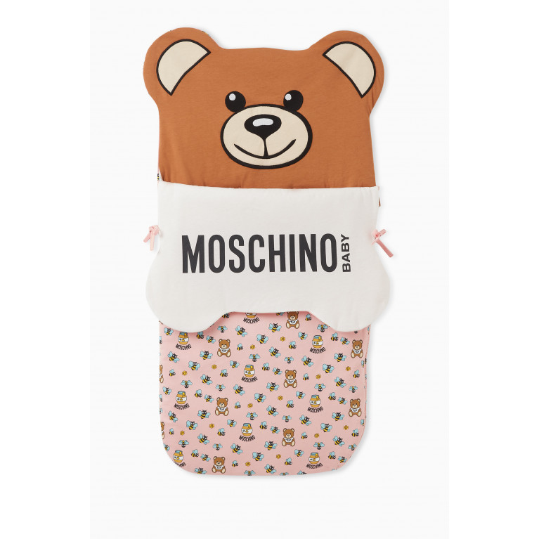 Moschino - Teddy Baby Nest in Cotton Pink