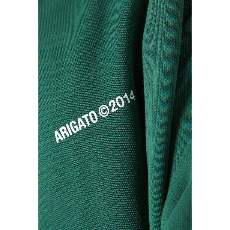Axel Arigato - Logo Print Hoodie in Organic Cotton