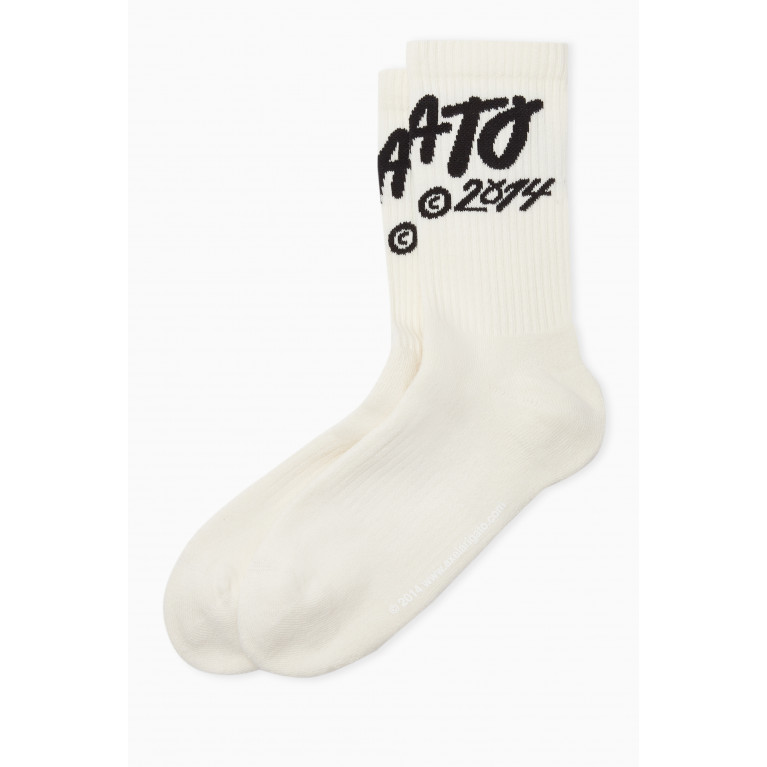 Axel Arigato - Axel Arigato - Tag Tube Socks in Stretch Cotton