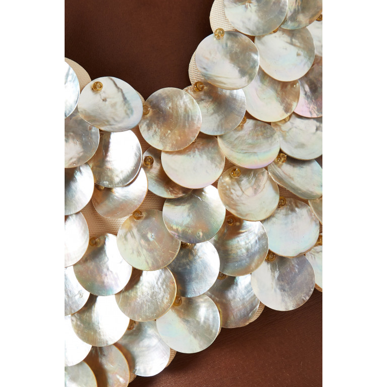 VANINA - Le Celeste Top in Circular Shells