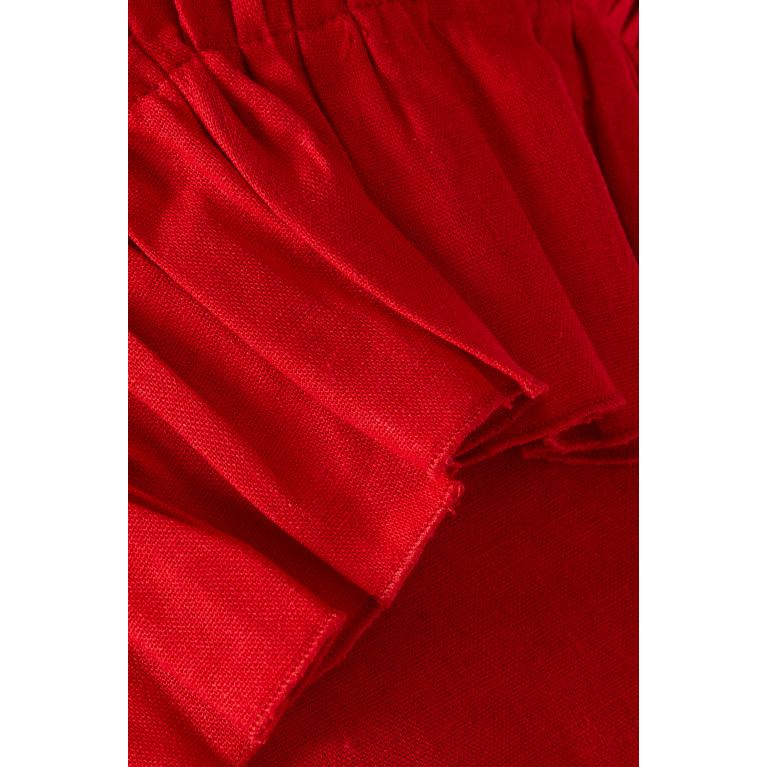 VANINA - La Mer Maxi Dress in Cotton-linen Blend