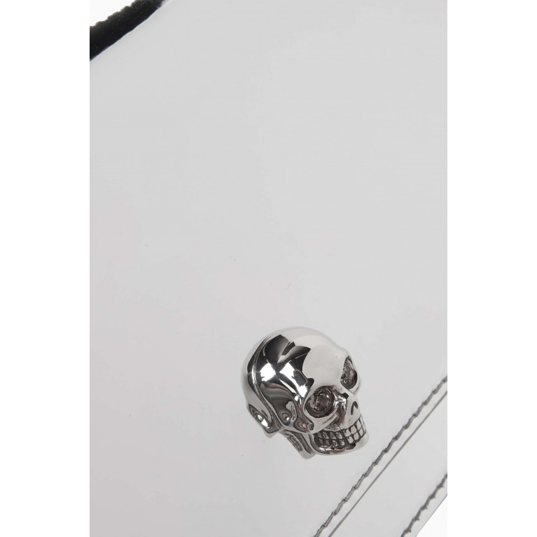 Alexander McQueen - Mini Skull Bag in Metallic Leather