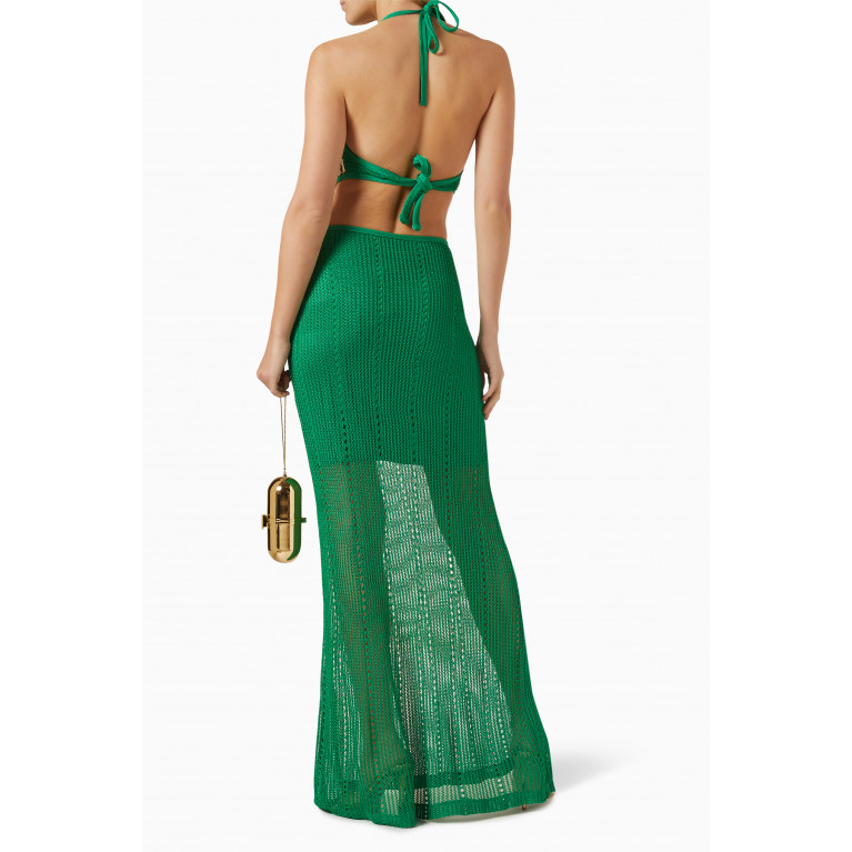 Raisa & Vanessa - Cut-out Gown in Knit