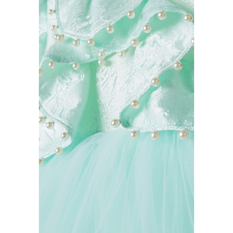 Lėlytė - Brocade Dress in Tulle