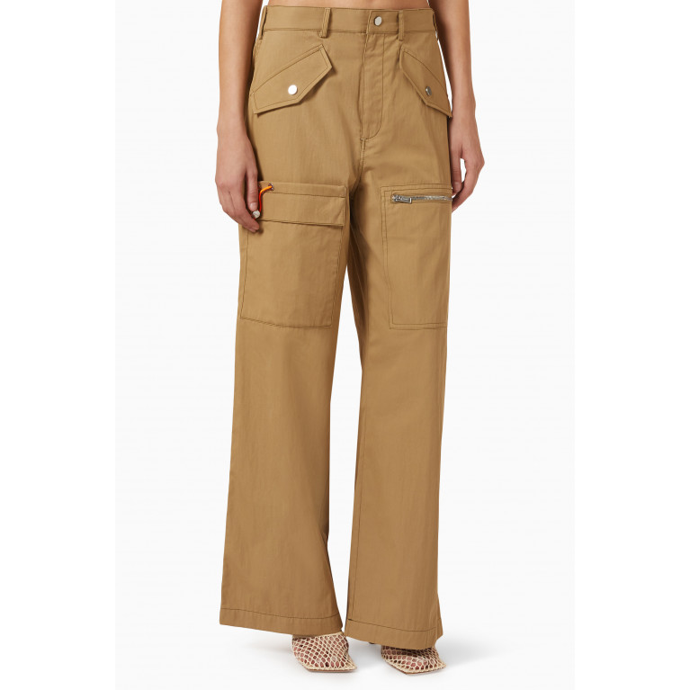 Dion Lee - Slouchy Pocket Pants in Organic Cotton-blend Twill