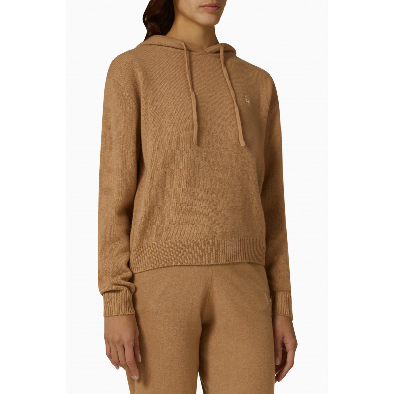 Sporty & Rich - Iman Hoodie in Cashmere Knit