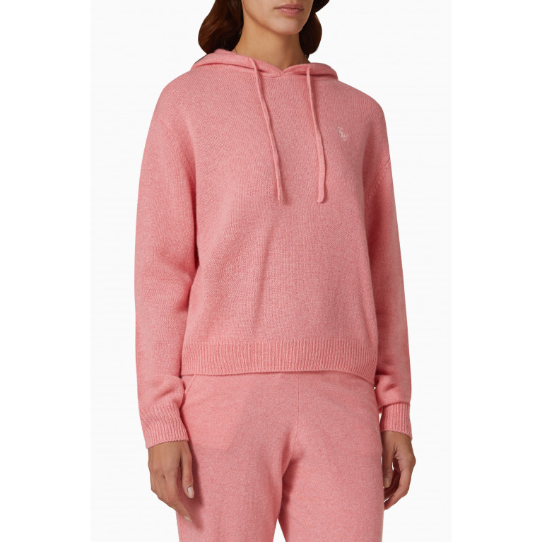 Sporty & Rich - Iman Hoodie in Cashmere Knit